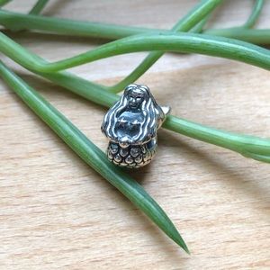 Pandora Retired Mermaid Charm